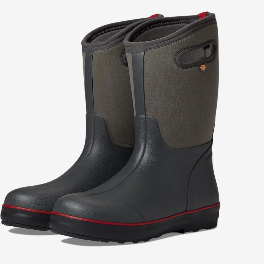 NWT Bogs Boots Classic II Texture Solid